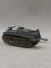 1/35 Half-track Motorcycle Towing 3.7cm Anti-tank Gun Painted Finished Model